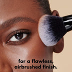 e.l.f. Dual-Ended Cream + Powder Brush | Two-in-One Makeup Brush For Creating A Gorgeous. Airbrushed-looking Complexion. Vegan & Cruelty-free