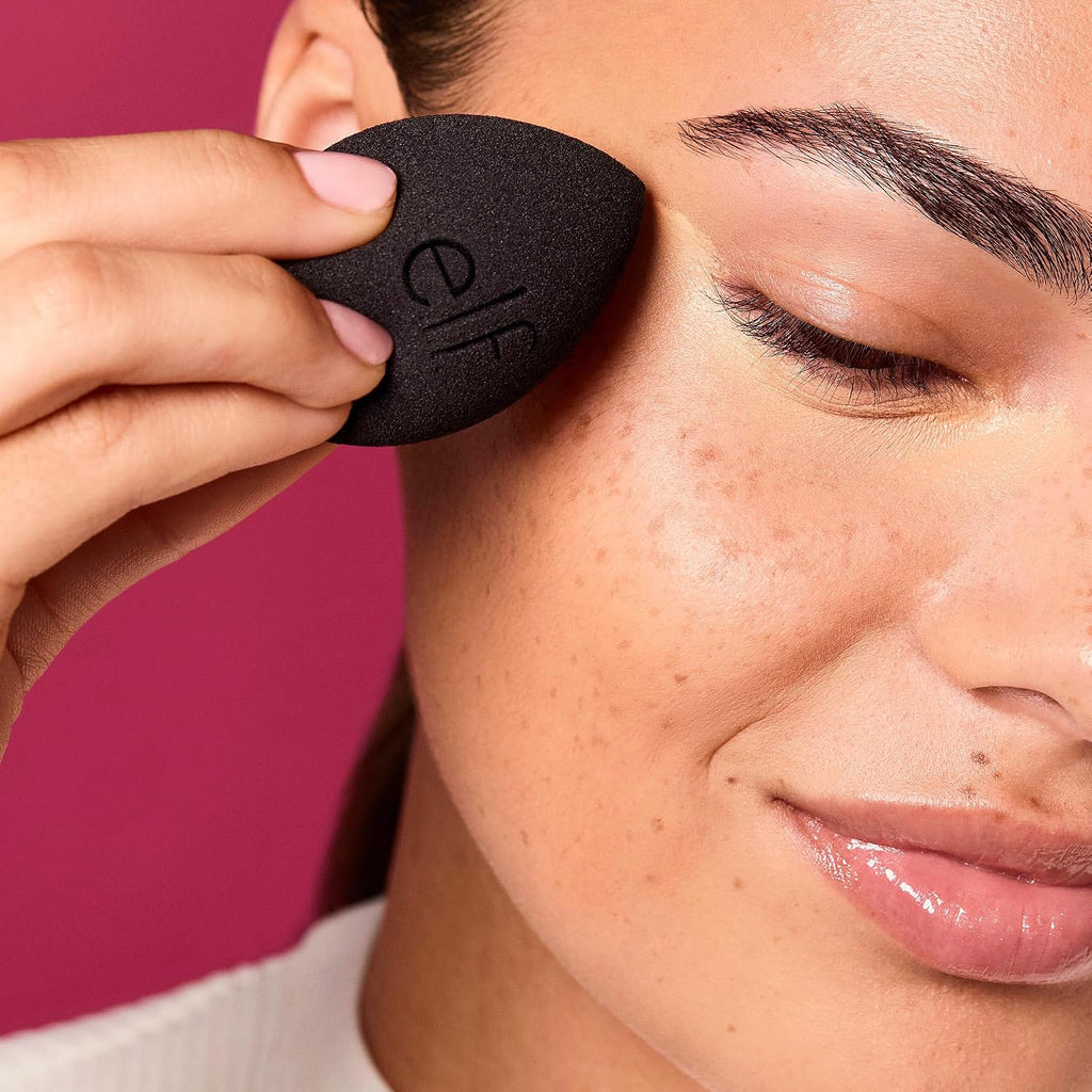 e.l.f. Bounce & Blur Pro Sponge | Multi-Use Makeup Blending Sponge for Cream. Liquid & Powder Formulas. Creates A Blurred Finish. Vegan & Cruelty-Free