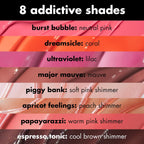 e.l.f. Glow Reviver Plumping Lip Oil. Burst Bubble | Tinted Lip Plumper For A High-Shine. Plump Finish. Infused With Jojoba Oil. Vegan & Cruelty-Free