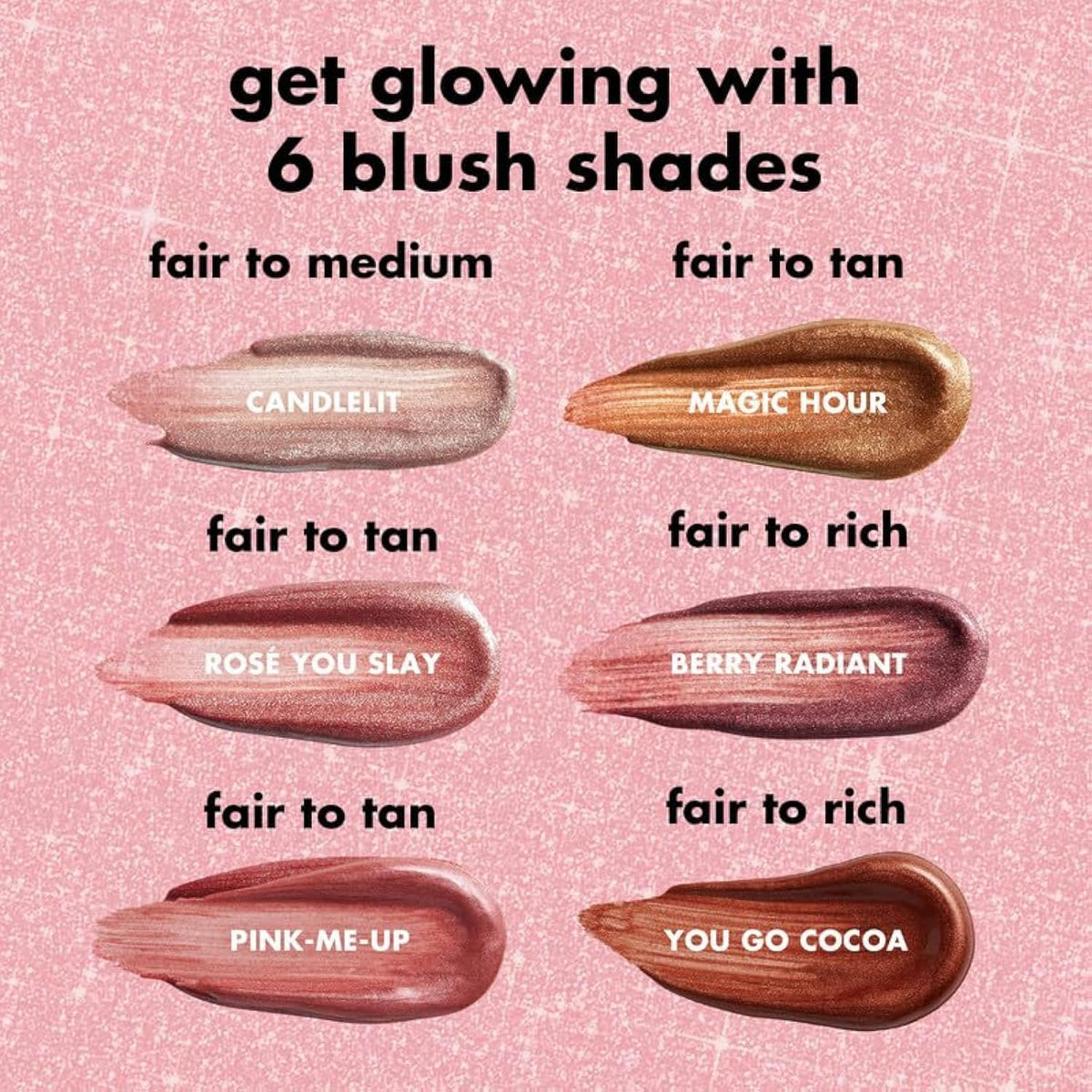 e.l.f. Halo Glow Blush Beauty Wand. Candlelit | Liquid Radiant Blush with Squalane. Cushion Tip Cream Blush For Luminous. Buildable Color. Vegan & Cruelty-Free Cheek Makeup
