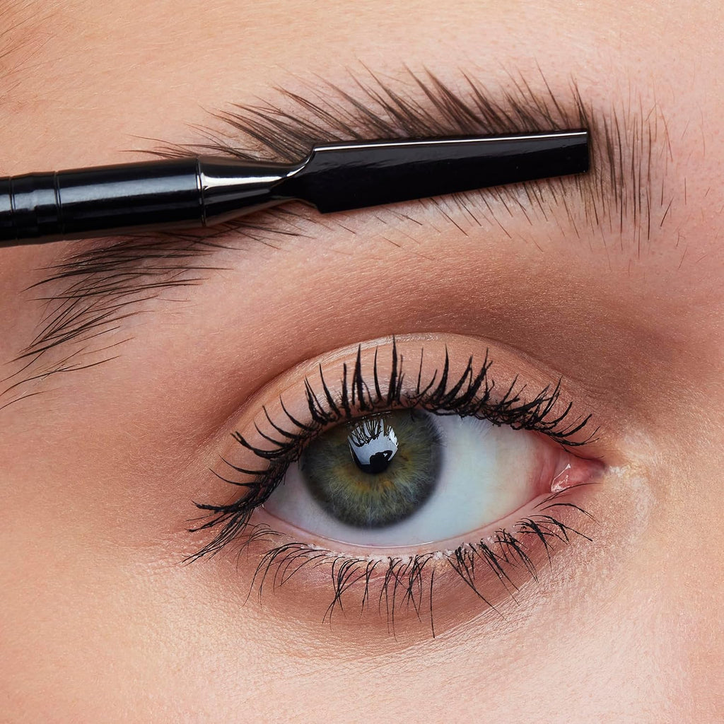 e.l.f. Brow Lift Applicator. Dual-Ended Eyebrow Brush For Grooming & Lifting Brows & Applying Brow Wax. Creates A Fluffy Feathered Look