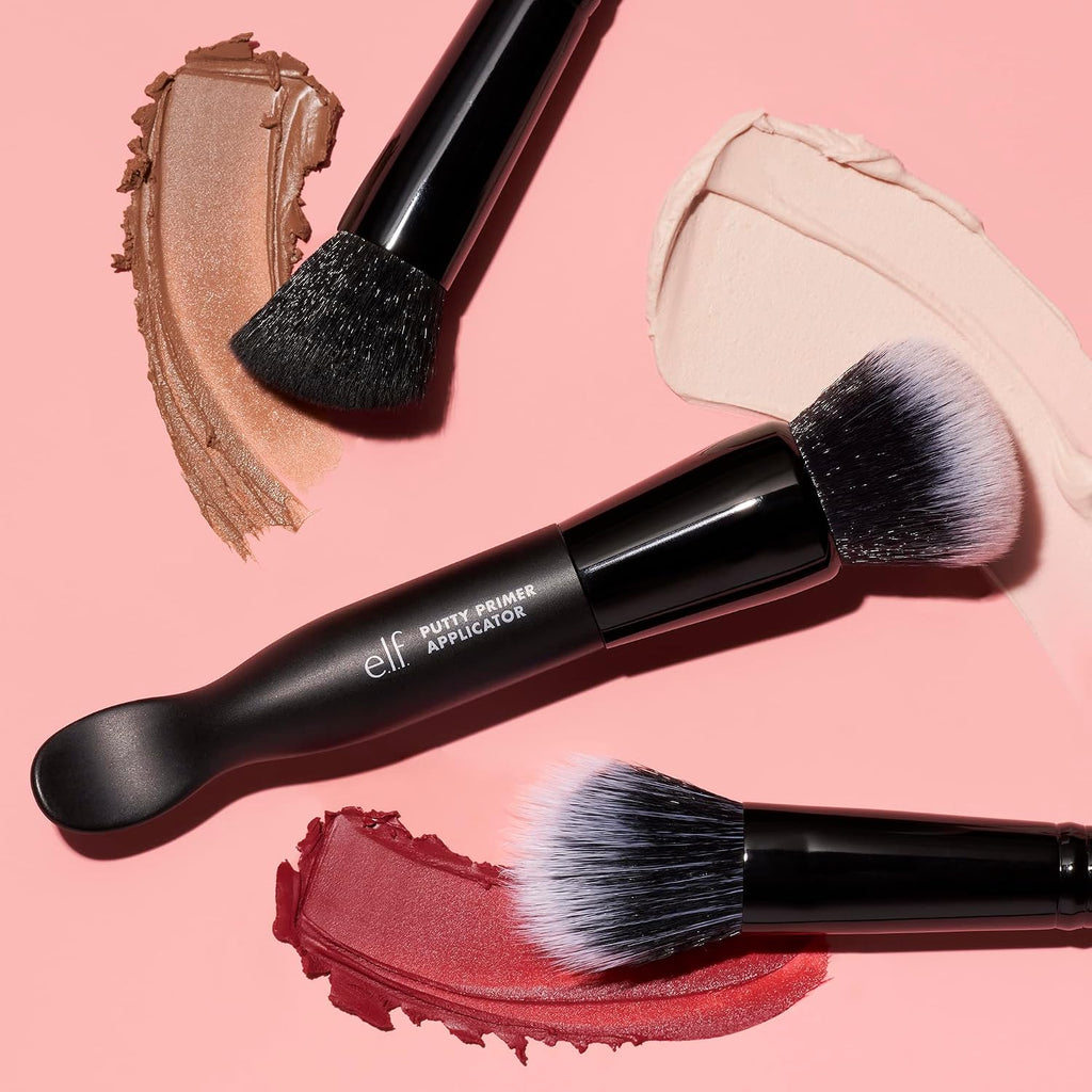 e.l.f. Putty Tools Trio. Set Of 3 Face Makeup Brushes For Putty Products. Helps You Easily Blend Putty Primer. Blush & Bronzer. Vegan & Cruelty-Free