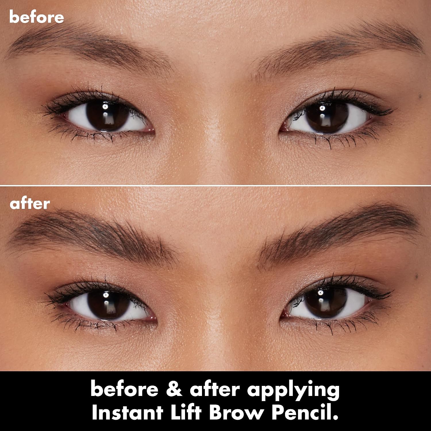 e.l.f. Instant Lift Brow Pencil. Dual-Sided. Neutral Brown | Retractable Precision-Tip Brow Pencil with Grooming Spoolie for Buildable Natural-Looking Color. Vegan & Cruelty-Free