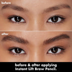 e.l.f. Instant Lift Brow Pencil. Dual-Sided. Blonde | Retractable Precision-Tip Brow Pencil with Grooming Spoolie for Buildable Natural-Looking Color. Vegan & Cruelty-Free