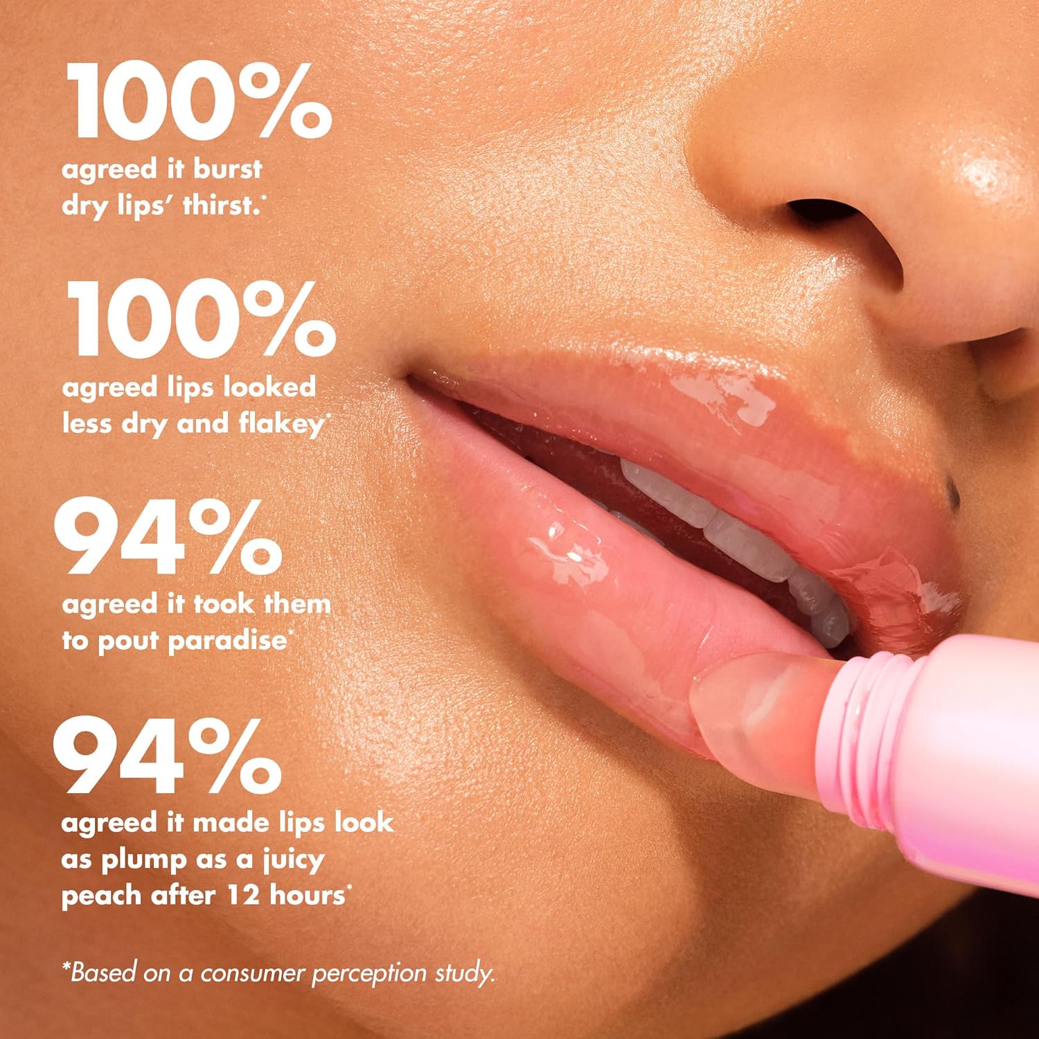 e.l.f. SKIN Thirst Burst Lip Treatment. Sheer Guava | Hydrating Lip Balm Moisturizer for Plumping & Relieving Dry Lips. Vegan & Cruelty-Free. Guava