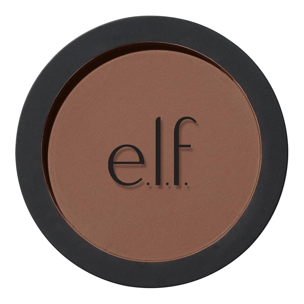 e.l.f. Primer-Infused Bronzer. Desert Sun | Long-Lasting. Lightweight & Buildable Powder Bronzer. Delivers A Matte Finish. Vegan & Cruelty-Free