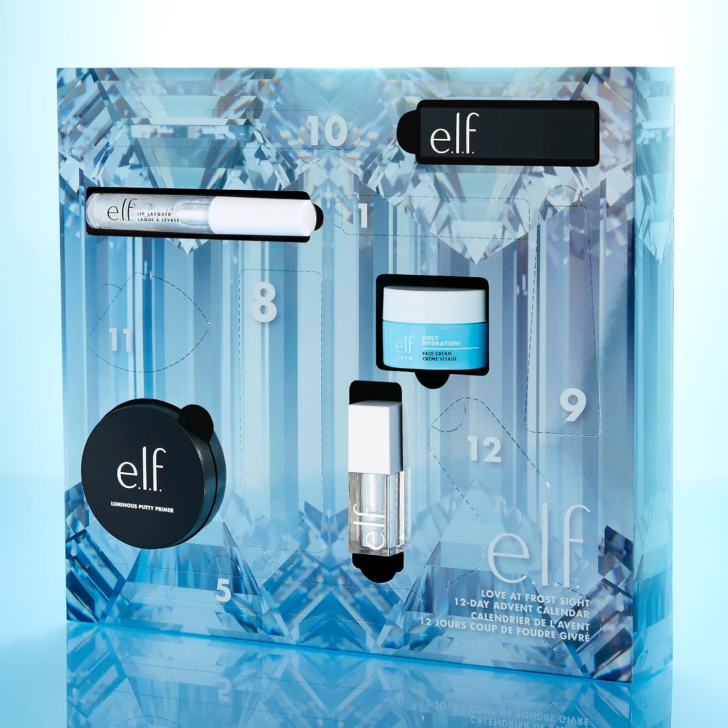 e.l.f. Love at Frost Sight 12-Day Advent Calendar 2025. Skincare Essentials & Festive Makeup In Limited-Edition Shades. Vegan & Cruelty-Free