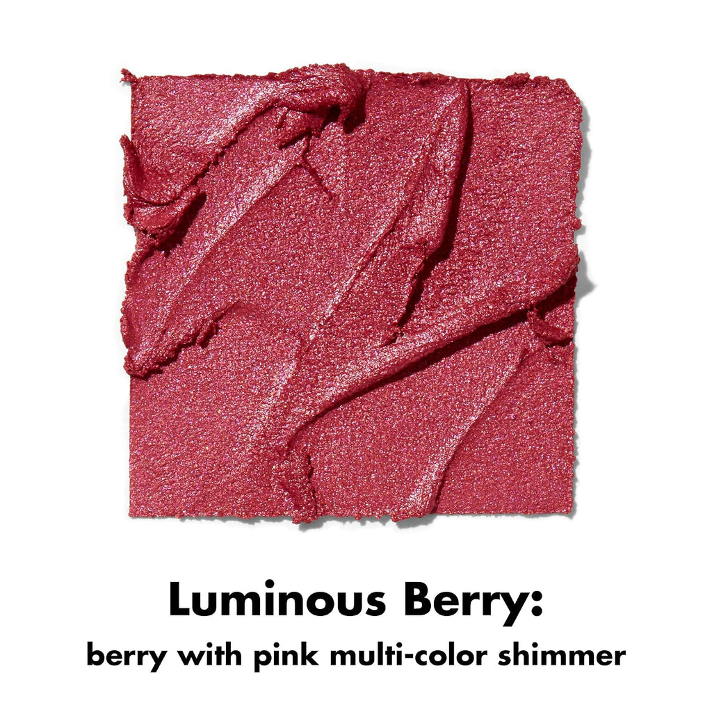 e.l.f. Monochromatic Multi Stick. Travel-Sized Luxuriously Creamy & Blendable Color For Eyes. Lips & Cheeks. Vegan & Cruelty-Free. Luminous Berry. 0.17 Oz