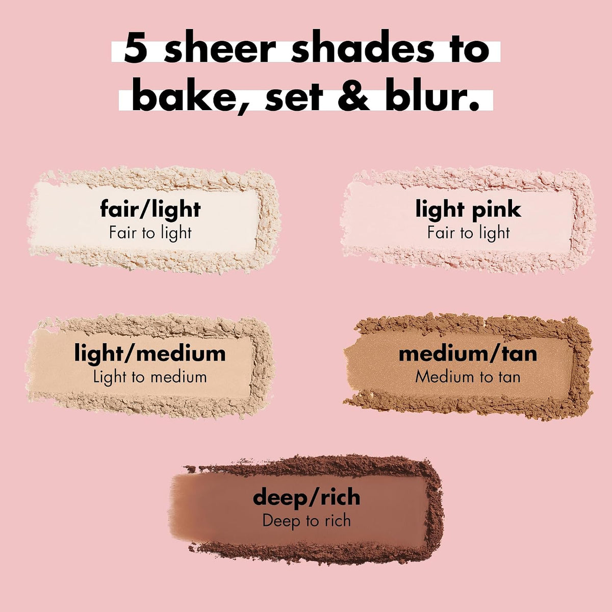 e.l.f. Halo Glow Soft Focus Setting Powder. Silky & Creates Soft Glow Without Shine. Smooths Pores & Lines. Vegan & Cruelty-Free. Deep/Rich