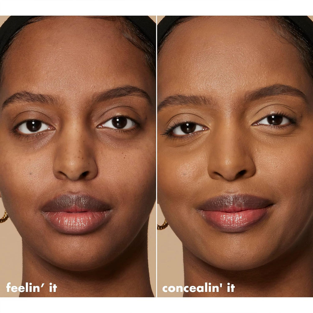 e.l.f. Hydrating Camo Concealer. Full Coverage. Tan Walnut | Satin Finish. Under-Eye & Blemish Coverage. Hydrating Formula. Long-Lasting Wear. Non-Creasing. Vegan & Cruelty-Free
