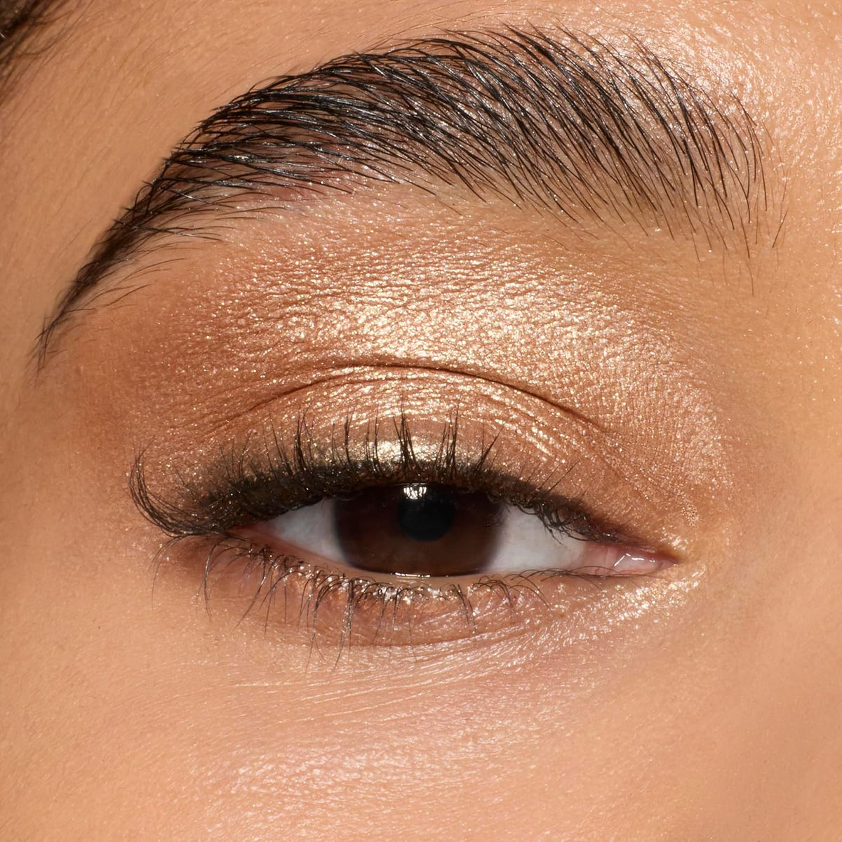 e.l.f. Fine As Fleck Glitter Eyeshadow. Tan-talize | Long-Lasting Sheer Eye Makeup With A Shimmer Finish. Soft. Smooth Formula. Vegan & Cruelty-Free