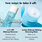e.l.f. SKIN Holy Hydration! Makeup Melting Cleansing Balm. 2 oz | Hyaluronic Acid. Solid-to-Oil Texture. Cleanser & Makeup-Removing Balm for Double-Cleanse Routine. Vegan & Cruelty-Free