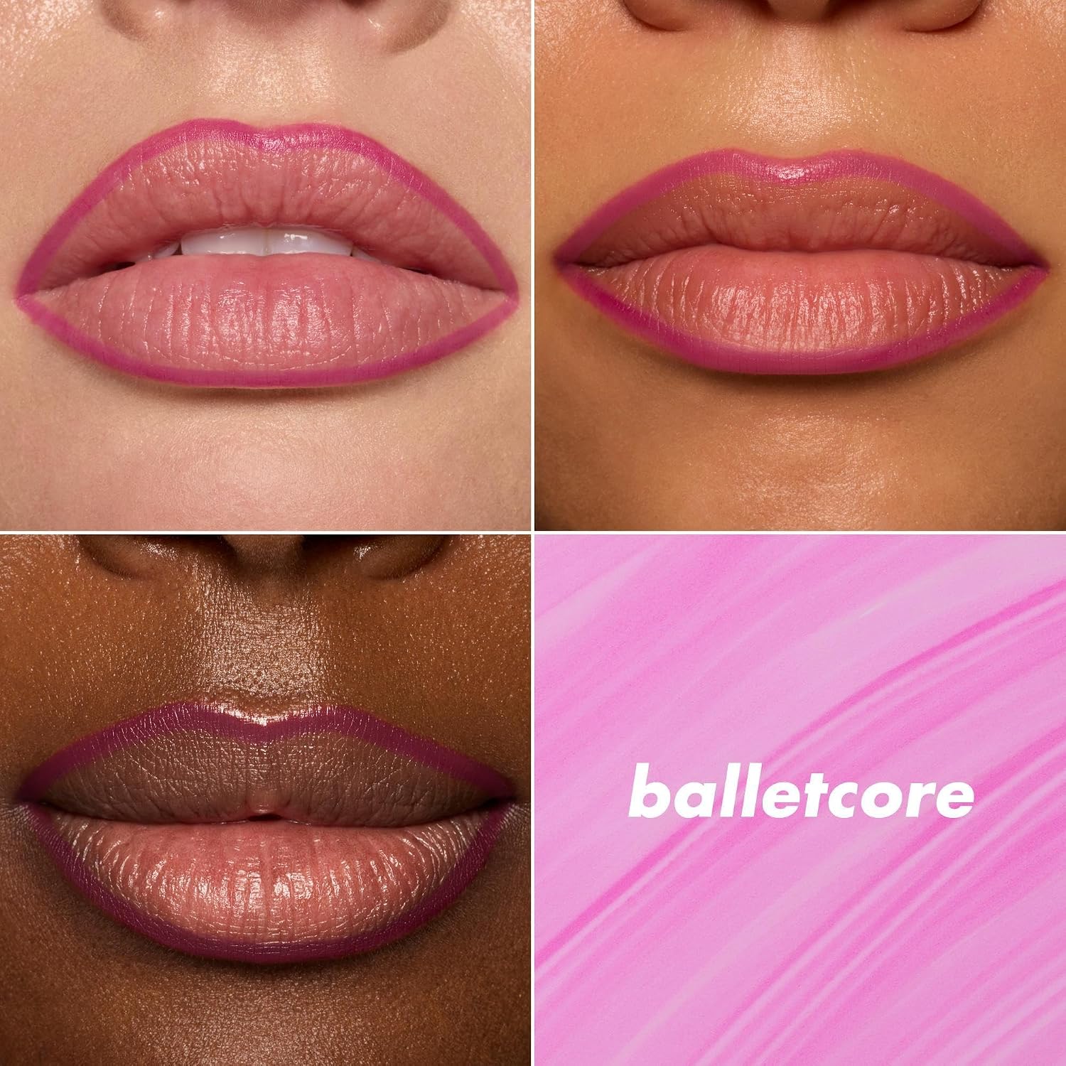 e.l.f. Main Stain Lip Marker. Balletcore | Lip Stain Lip Liner. Define. Contour & Fill for Long-Lasting & Transfer-Resistant Color. Vegan & Cruelty-Free