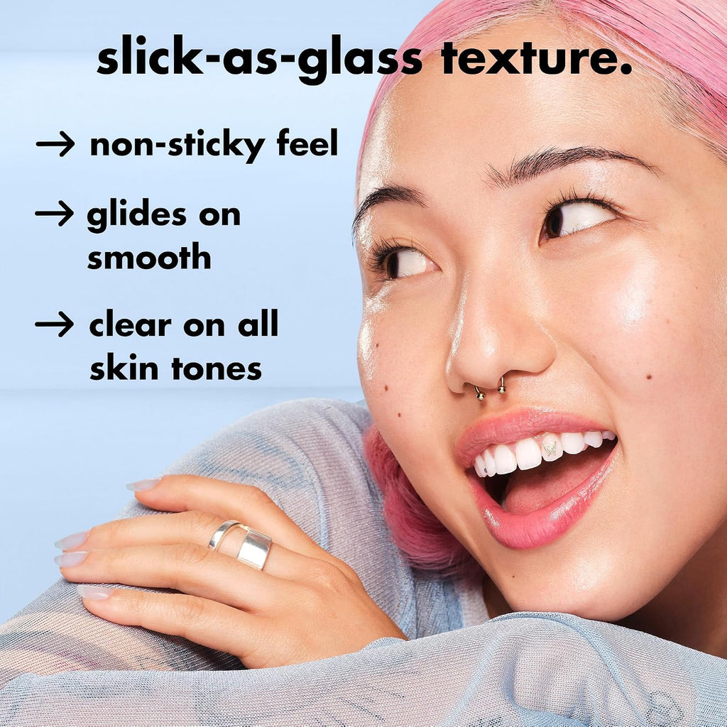 e.l.f. SKIN Glass Slick Serum Stick | Balm Face Serum. Helps Visibly Plump & Smooth Complexion with Nourishing Peptides. Vegan & Cruelty-Free