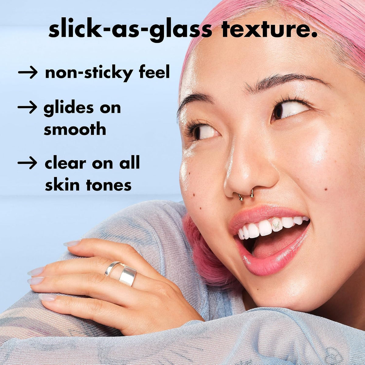 e.l.f. SKIN Glass Slick Serum Stick | Balm Face Serum. Helps Visibly Plump & Smooth Complexion with Nourishing Peptides. Vegan & Cruelty-Free