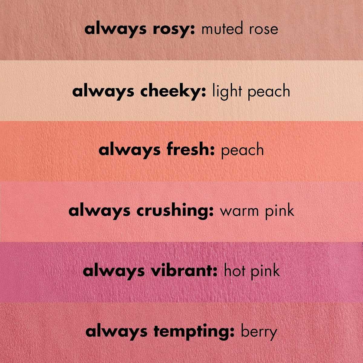 e.l.f. Primer-Infused Matte Blush. Always Fresh | Long-Lasting. Lightweight & Buildable Powder Blush. Delivers A Matte Finish. Vegan & Cruelty-Free