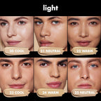 e.l.f. Soft Glam Satin Foundation. Medium Coverage. 25 Light Neutral | Satin Finish. Long-Lasting Wear. Hydrating Hyaluronic Acid & Hibiscus Complex. Blurs Pores. Lightweight. Vegan & Cruelty-Free