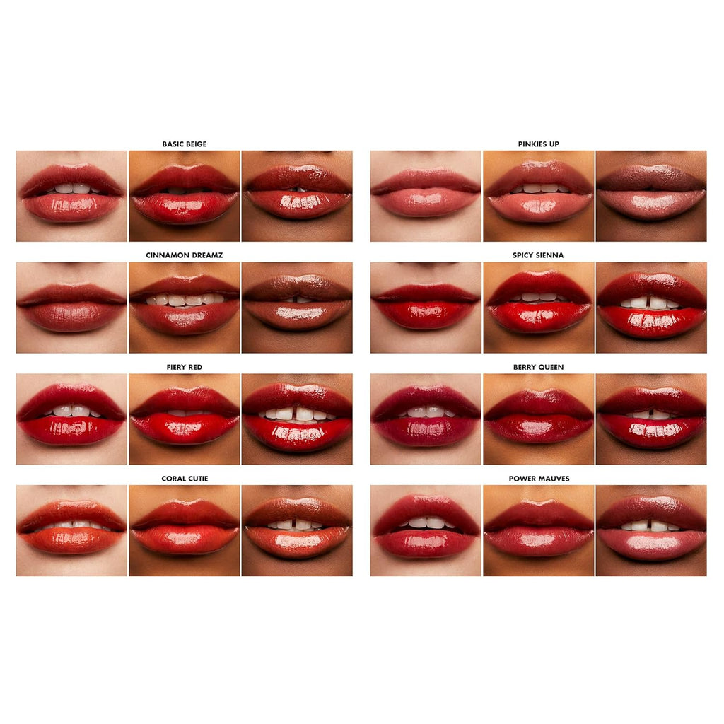 e.l.f. Glossy Lip Stain. Long-Lasting. Lightweight Lip Stain For A Sheer Pop Of Color & Subtle Gloss Finish. Vegan & Cruelty-Free. Fiery Red