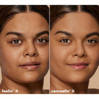 e.l.f. Hydrating Camo Concealer. Full Coverage. Tan Neutral | Satin Finish. Under-Eye & Blemish Coverage. Hydrating Formula. Long-Lasting Wear. Non-Creasing. Vegan & Cruelty-Free