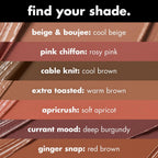 e.l.f. Liquid Matte Eyeshadow. Liquid-to-Powder. Beige & Boujee | Soft-Matte Finish. High-Pigment Color. Crease-Resistant Long-Lasting Wear. Buildable & Blendable. Vegan & Cruelty-Free