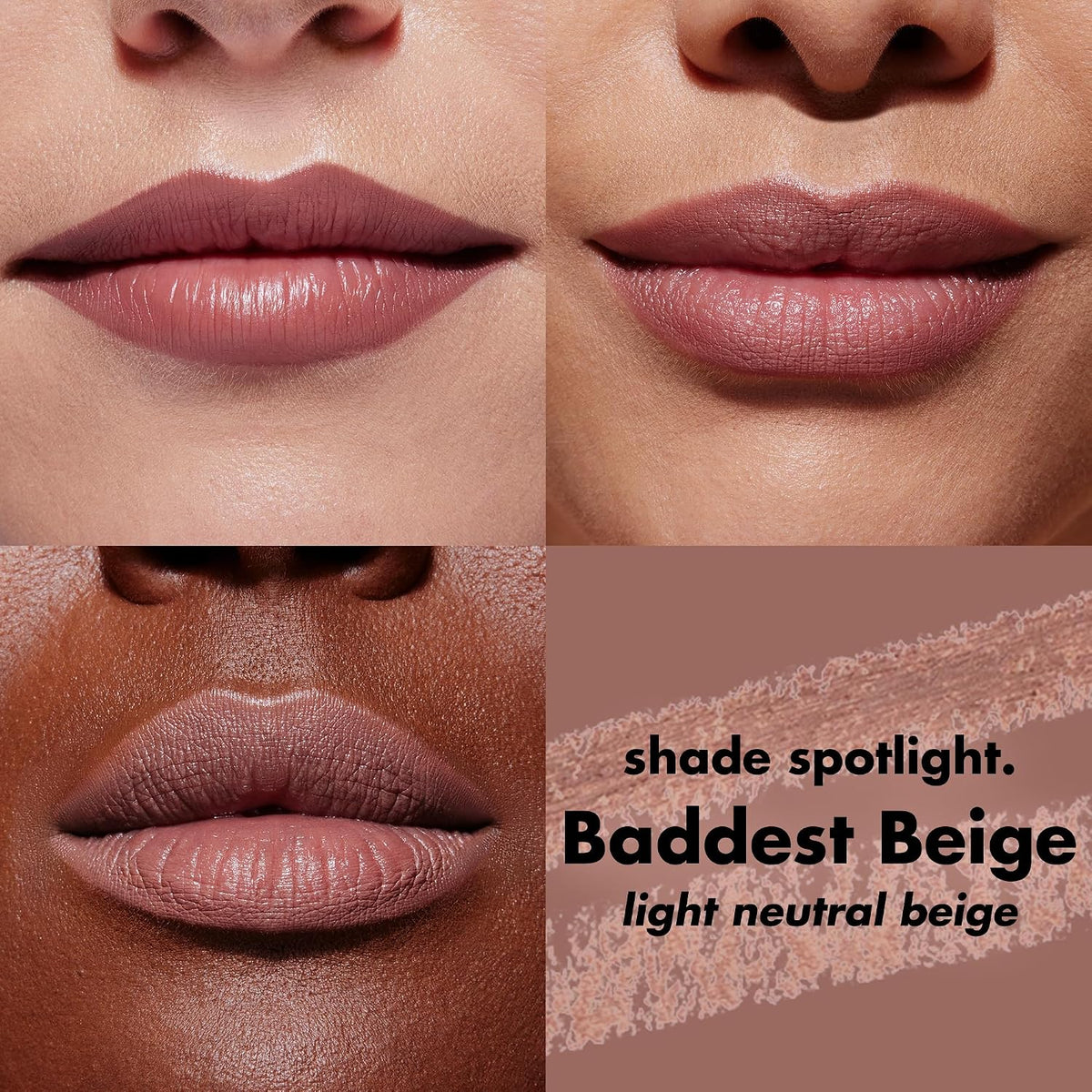 e.l.f. Cream Glide Lip Liner. Creamy High-Pigment. Baddest Beige | Semi-Matte Finish. Creamy Application. Smooth Glide Lip Pencil. Defines & Shapes. Vegan & Cruelty-Free