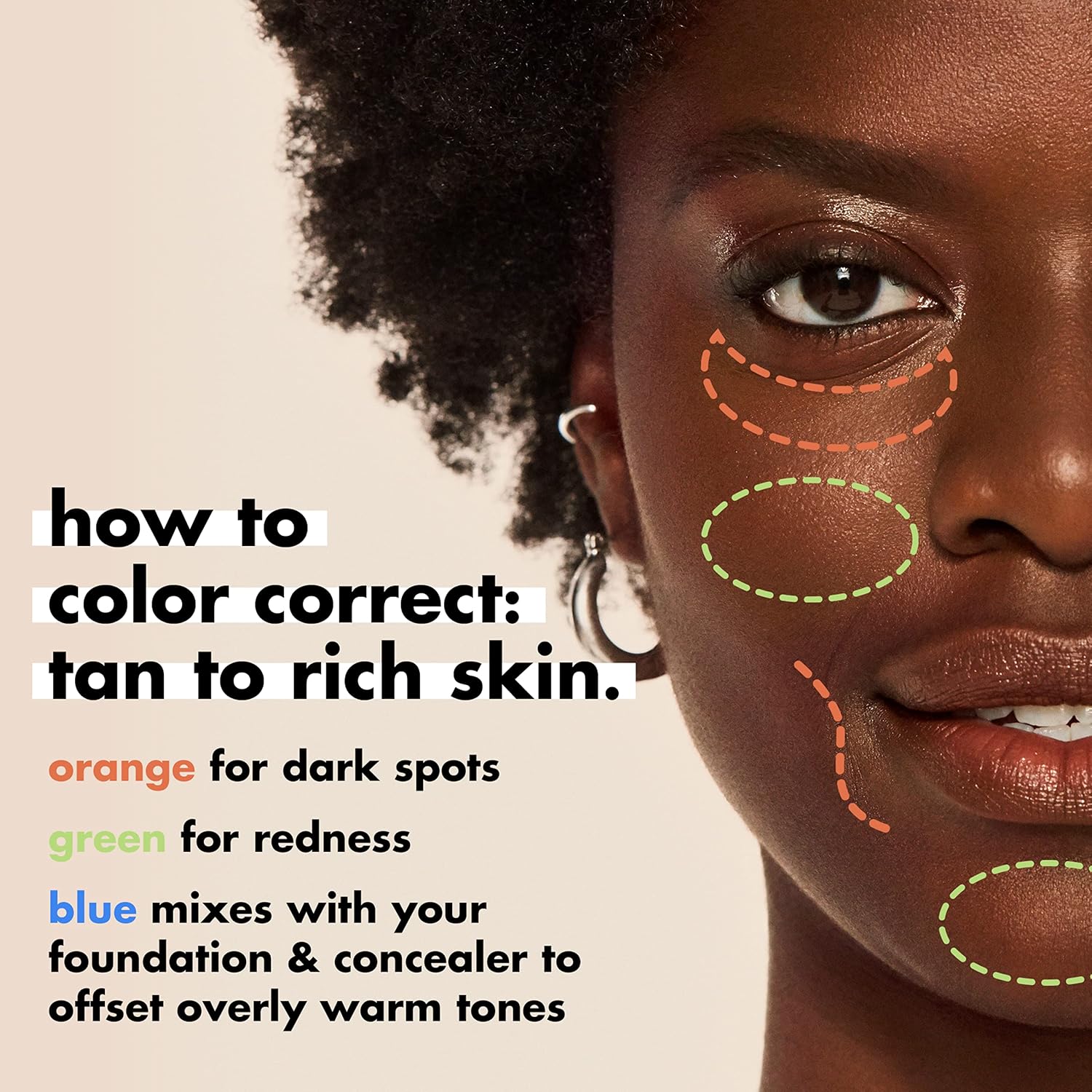 e.l.f. Camo Color Corrector for Dark Circles. Hydrating Under-Eye Brightening Concealer. Neutralizes Discoloration. Infused with Hyaluronic Acid. Yellow