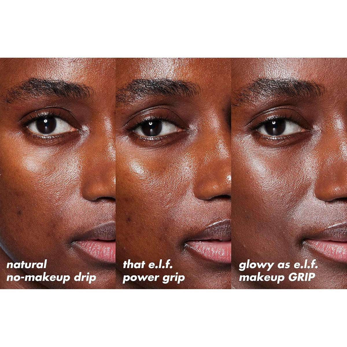 e.l.f. Power Grip Primer + 4% Niacinamide. Gripping Gel Primer. 0.811 Fl Oz | Brightening Formula. Ultra-Dewy & Glowing Finish. Long-Lasting Wear. Hydrating Gel Base. Lightweight. Vegan & Cruelty-Free