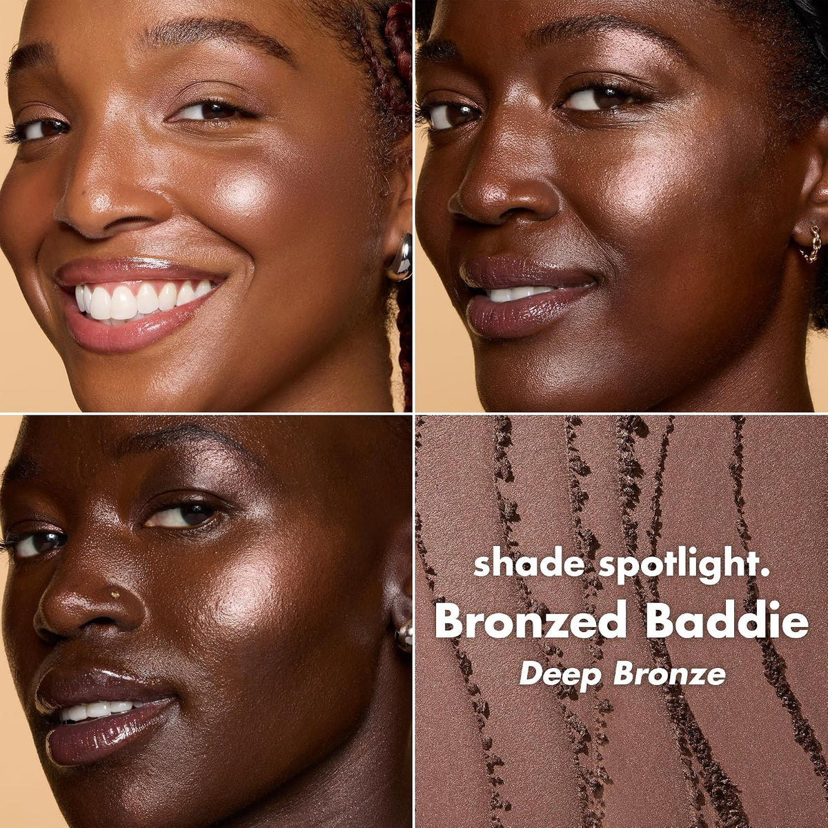 e.l.f. Halo Glow Silky Powder Highlighter. Long-Lasting Luminous Face Finish. Cake-Resistant With Micro-Shimmer. Vegan & Cruelty-Free. Bronzed Baddie