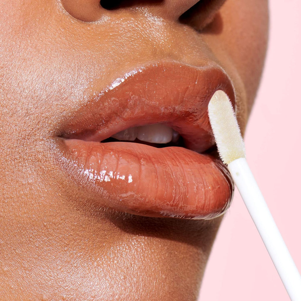 e.l.f. Lip Lacquer. Clear | Hydrating Lip Gloss. Non-Sticky Ultra-Shine with Vitamin A & E. Vegan & Cruelty-Free