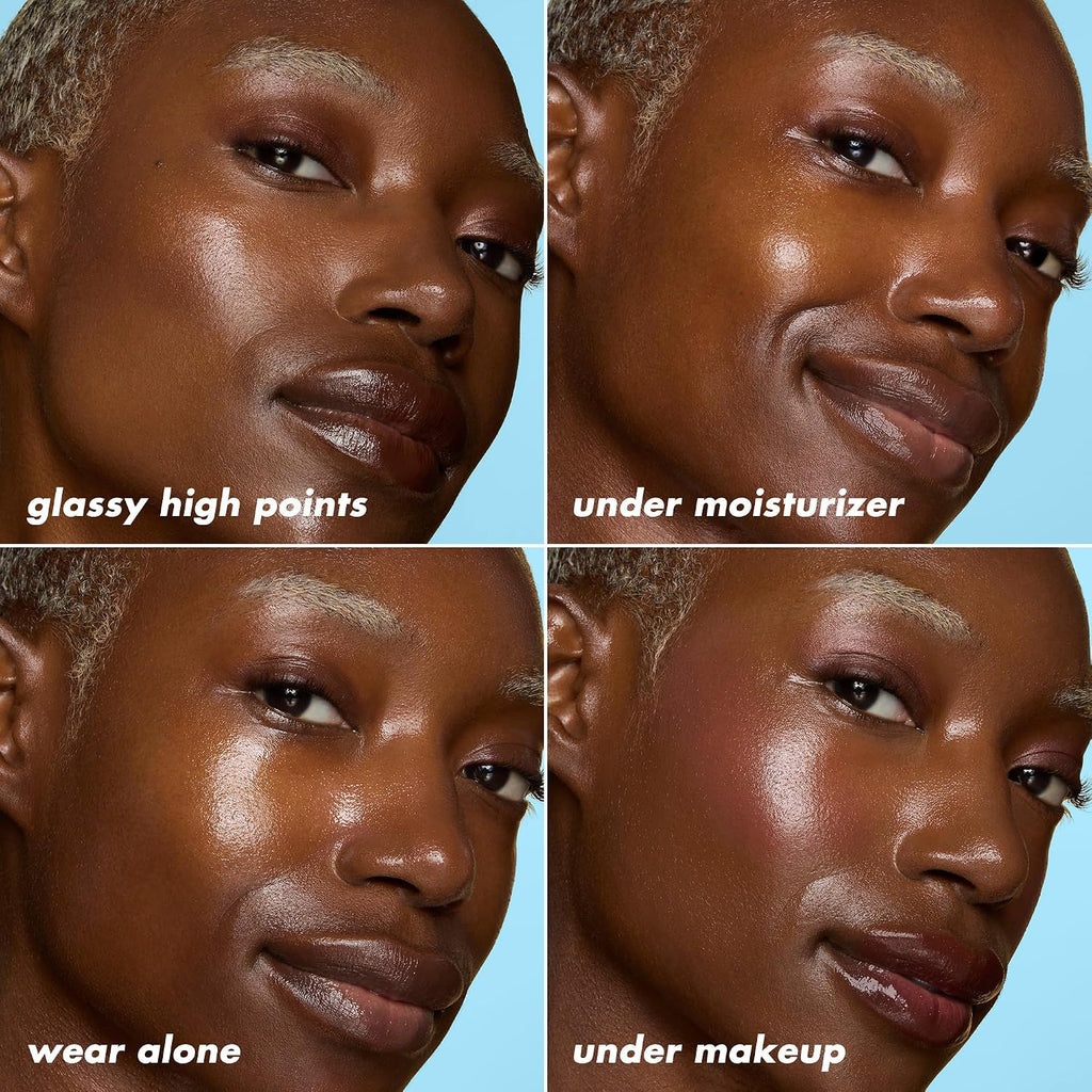 e.l.f. SKIN Glass Slick Serum Stick | Balm Face Serum. Helps Visibly Plump & Smooth Complexion with Nourishing Peptides. Vegan & Cruelty-Free