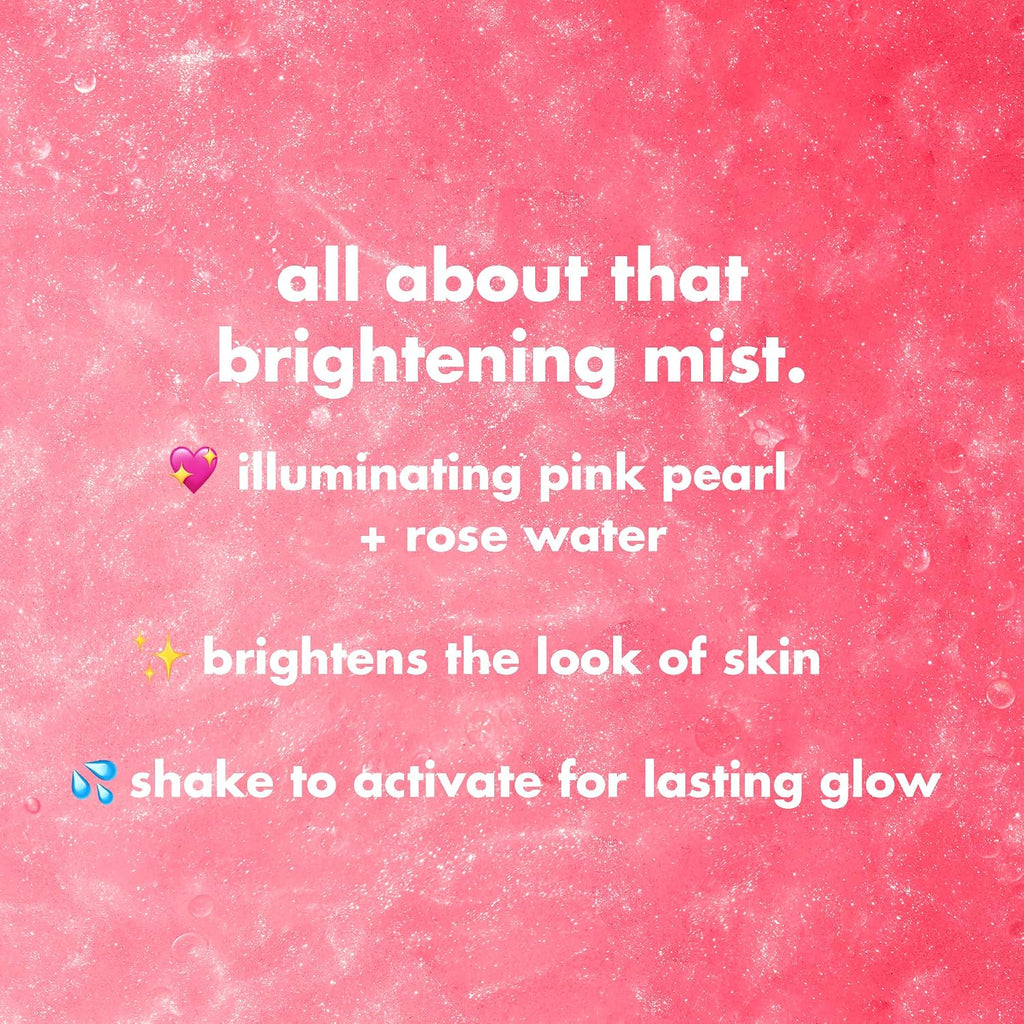 e.l.f. Power Grip Rosé Setting Spray. Bright & Glassy Finish. Pearl Powder | Niacinamide & Rose Water. Preps & Sets Makeup for Long-Lasting Wear. Non-Sticky & Non-Greasy Feel. Vegan & Cruelty-Free